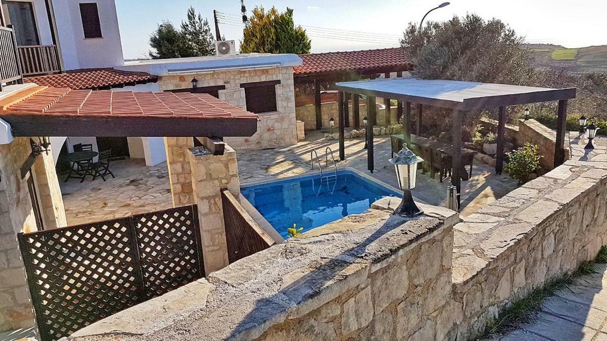 Magnificent Villa In Akamas Peninsula Paphos Eksteriør billede