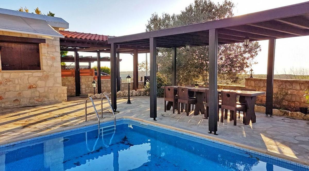Magnificent Villa In Akamas Peninsula Paphos Eksteriør billede